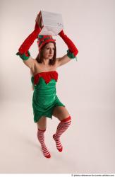 VERONIKA ELF STANDING POSE WITH BOX